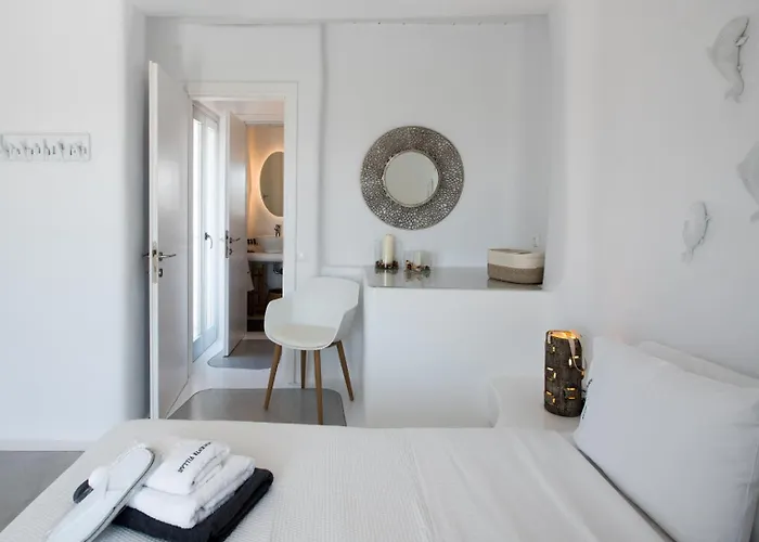 Ambiente 3bd Mykonos-elia 빌라 *