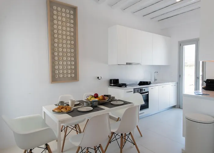 Ambiente 3bd Mykonos-elia 빌라 *