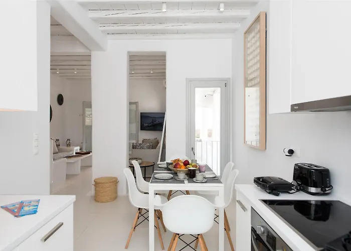 빌라 Ambiente 3bd Mykonos-elia