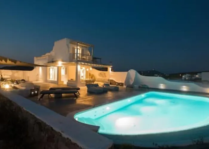 ヴィラ Ambiente 3bd Mykonos-elia *