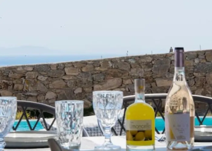 Ambiente 3bd Mykonos-elia ヴィラ