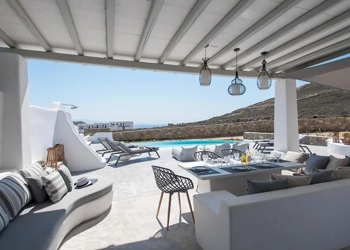 ヴィラ Ambiente 3bd Mykonos-elia Elia (Mykonos)