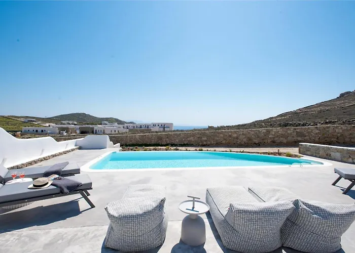ヴィラ Ambiente 3bd Mykonos-elia *