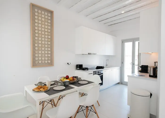 Ambiente 3bd Mykonos-elia ヴィラ